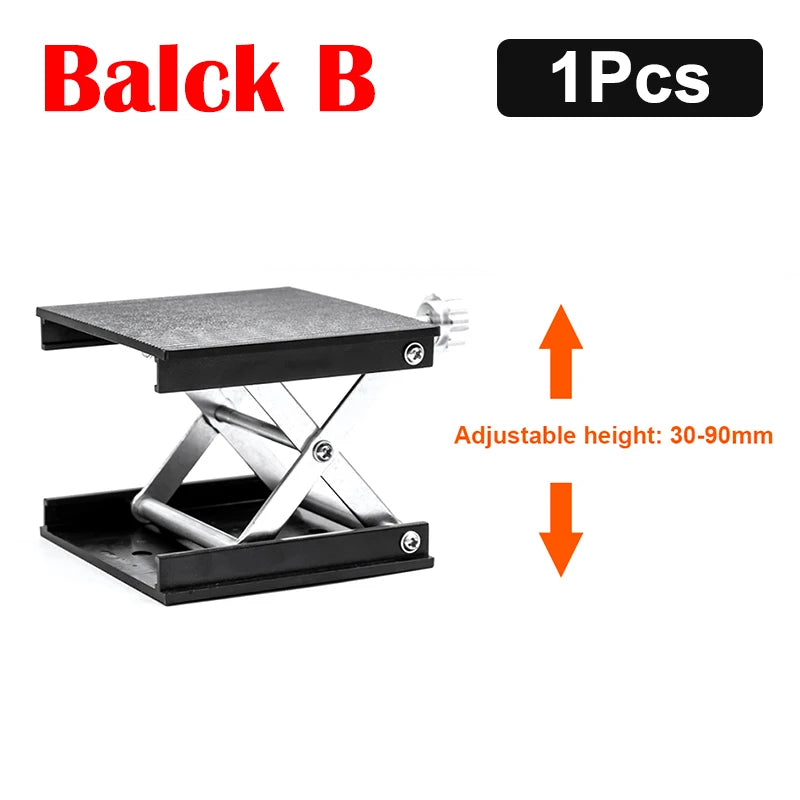 Aluminium Alloy Laser Support Base Lifting Platform 360 Degree Rotation Table Lifting Stand Platform Automatic Leveling Bracket