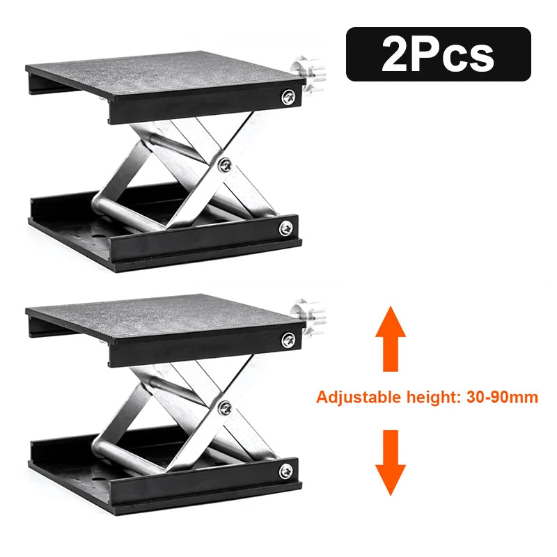 Aluminium Alloy Laser Support Base Lifting Platform 360 Degree Rotation Table Lifting Stand Platform Automatic Leveling Bracket