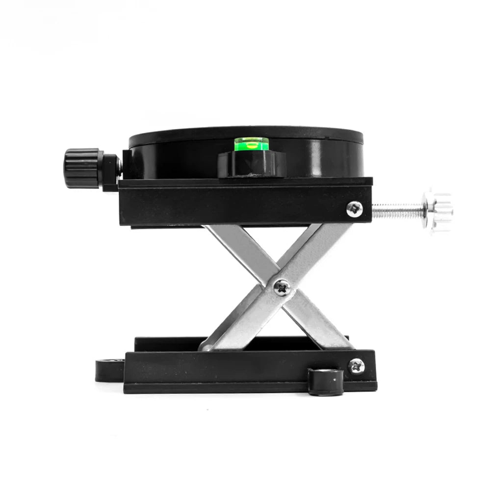 Aluminium Alloy Laser Support Base Lifting Platform 360 Degree Rotation Table Lifting Stand Platform Automatic Leveling Bracket