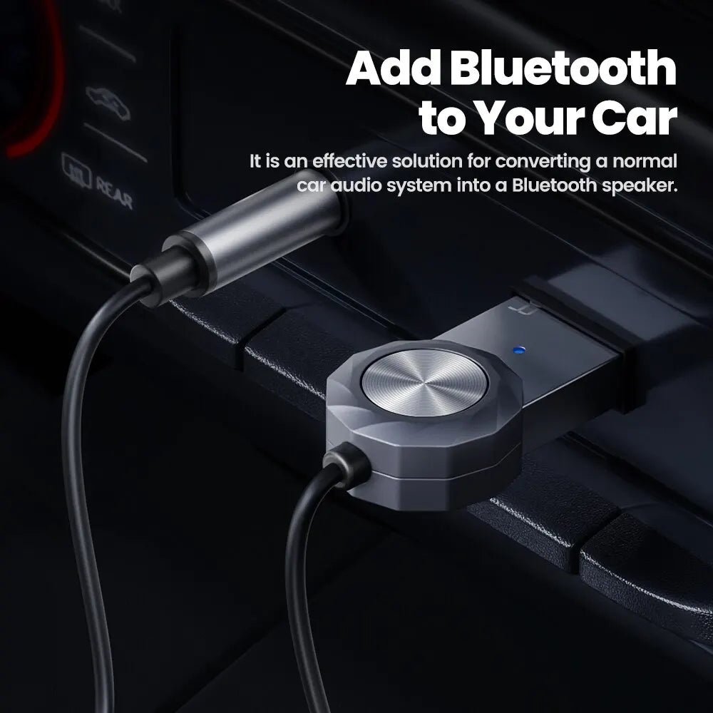Bluetooth Car Adapter BT5.1 USB Audio Receiver Speaker for PC Speaker Wireless Mouse Earphone Keyboard Music Transmit Under 15