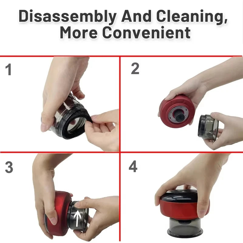 Intelligent Electric Vacuum Digging Device, Body Scraping Massager, Heating Cup, Physical Fatigue Relief