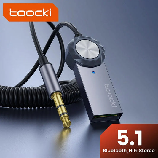 Bluetooth Car Adapter BT5.1 USB Audio Receiver Speaker for PC Speaker Wireless Mouse Earphone Keyboard Music Transmit Under 15
