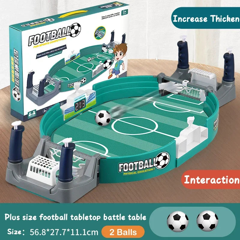 Family Soccer Table - Interactive Desktop Football Game for Kids and Outdoor Fun