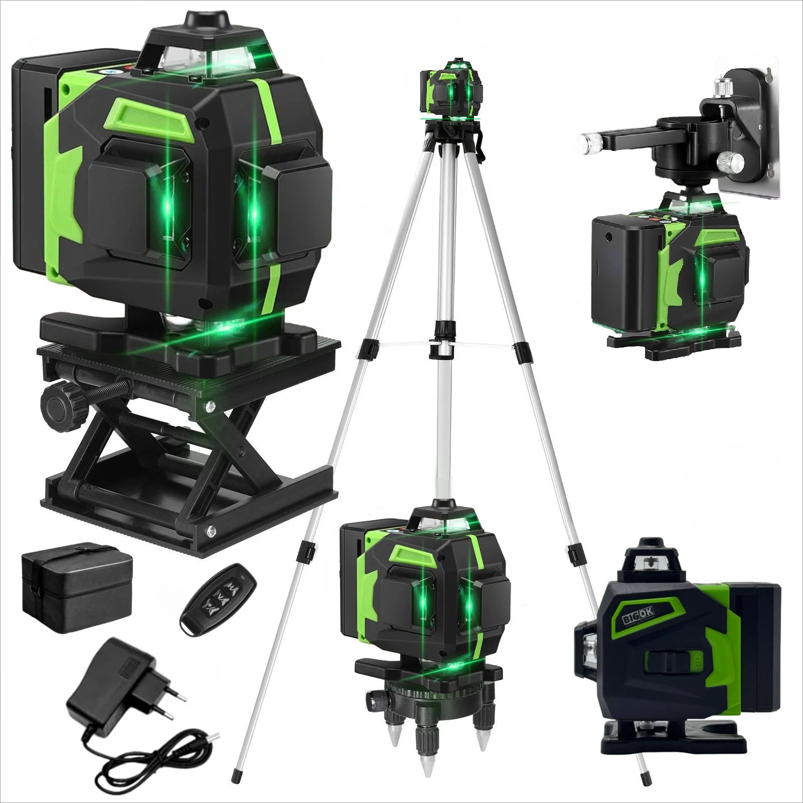 16 Lines Laser Level Green Line Selfleveling 360 Horizontal and Vertical Professional Building Mini Laser Level