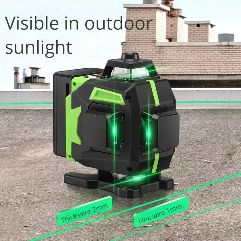16 Lines Laser Level Green Line Selfleveling 360 Horizontal and Vertical Professional Building Mini Laser Level