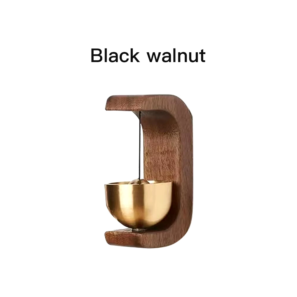 Dopamine Wind-Bell Magnetic Inhalation Home Wind-Bell Beech Car into the Door to Remind the Bell Copper Bell Walnut Copper Ornam Under 15