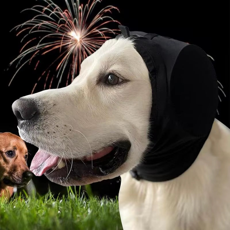 Adjustable Noise-Canceling Earmuffs for Dogs - Hearing Protection for Fireworks, Grooming, and Concerts