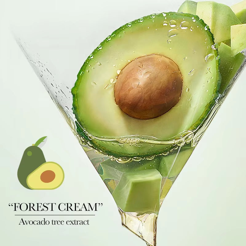 SAODER Moisturizing Avocado Facial Cleanser - Exfoliating Foam Face Wash for Radiant Skin Care