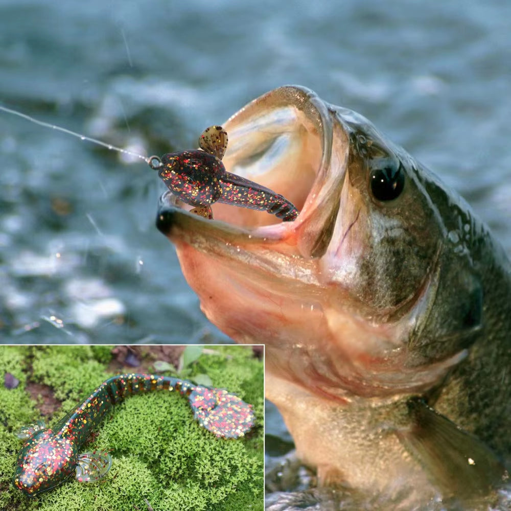 12Pcs Soft Fishing Lure 9Cm Artificial Soft Bait with Life-Like Swimming Actions for Sea River Fishing