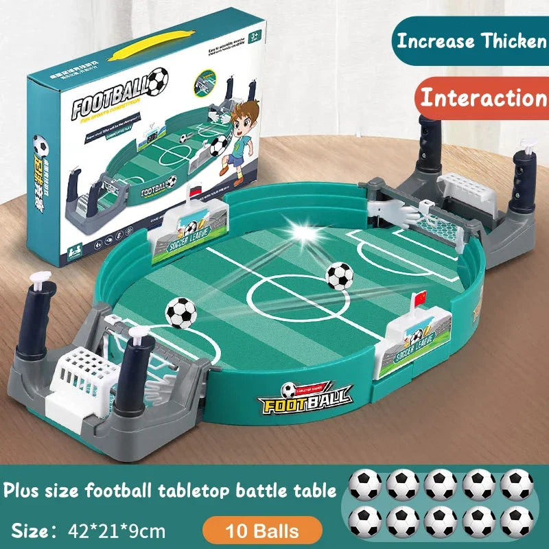 Family Soccer Table - Interactive Desktop Football Game for Kids and Outdoor Fun