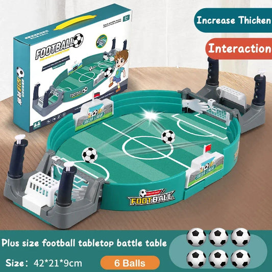 Family Soccer Table - Interactive Desktop Football Game for Kids and Outdoor Fun