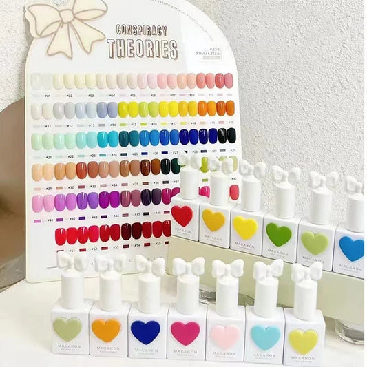 Sansu 58 Colors 3.0 Korean Nail Polish Popular Sweetheart Glue Nail Shop Dedicated One Bottle One Color Color Nail Glue