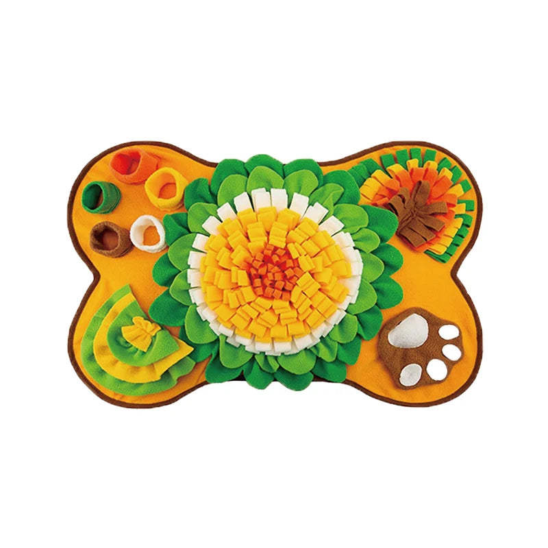 New Pet Smell Mat Foraging Smell Training Blanket Entertainment Interactive Dog Slow Food Mat Training Educational Pet Toys