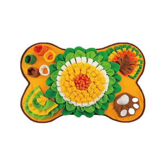 New Pet Smell Mat Foraging Smell Training Blanket Entertainment Interactive Dog Slow Food Mat Training Educational Pet Toys