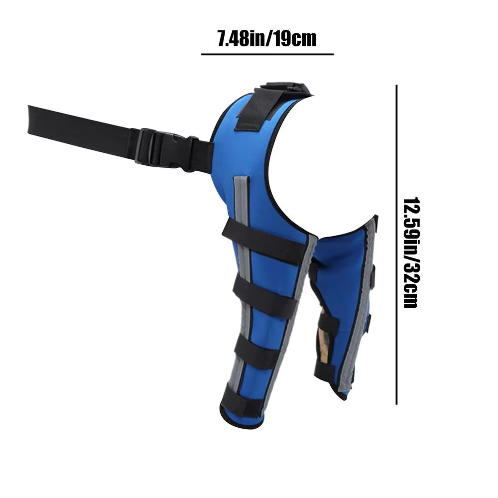 Dog Back Leg Braces Pet Orthopedic Joint Support Brace Portable Pet Knee Wound Protection for Small Animals Recovery