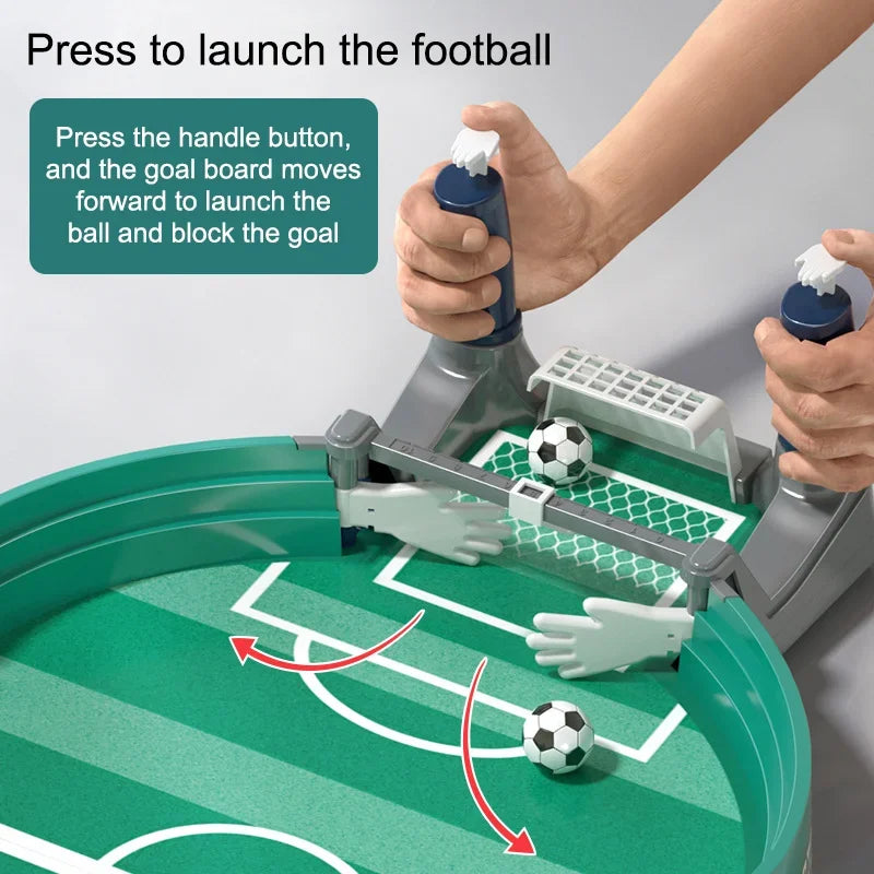 Family Soccer Table - Interactive Desktop Football Game for Kids and Outdoor Fun