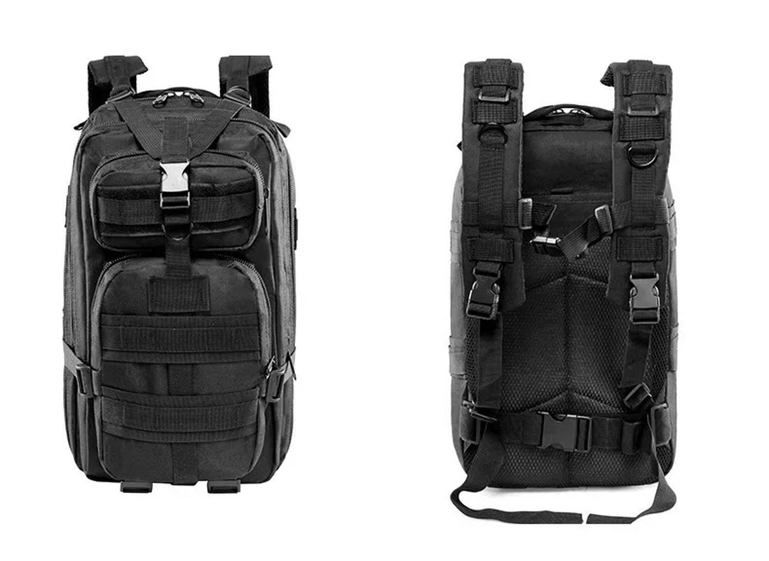 Tactical Camouflage Backpack for Outdoor Activities - Ideal for Climbing, Hunting, Fishing, and Hiking - Durable Nylon 3P Pack